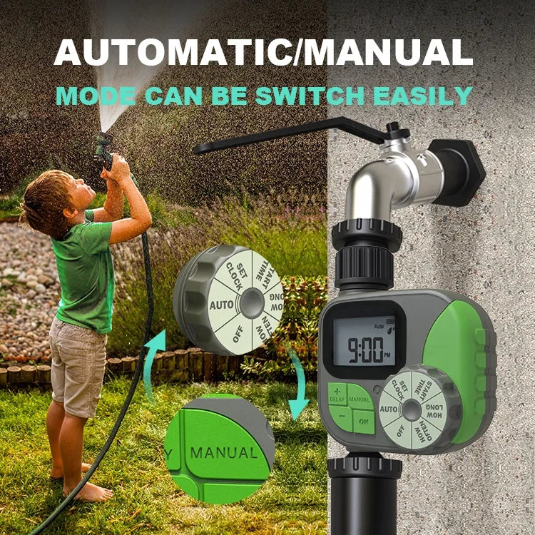 KTM-018835 Automatic Programmable Smart Irrigation System with Water Timer for Gardens