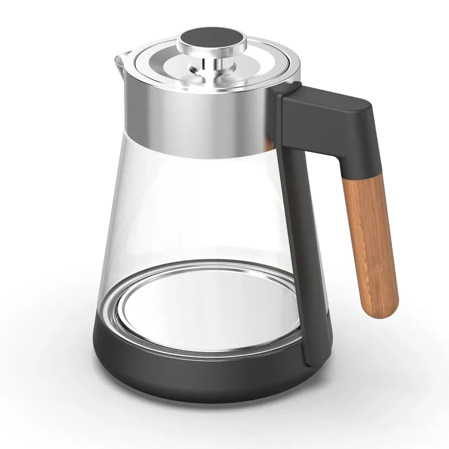 KTM-176851 Glass Electric Cooking Kettle with Temperature Control - Modern Samovar Design for Smart Kitchens