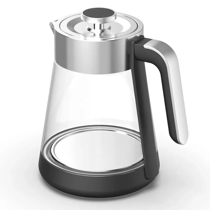 KTM-176851 Glass Electric Cooking Kettle with Temperature Control - Modern Samovar Design for Smart Kitchens