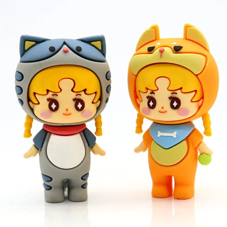 KTM-188435 Custom 3D PVC Action Figures and Cartoon Figurines - Eco-Friendly Toys and Crafts