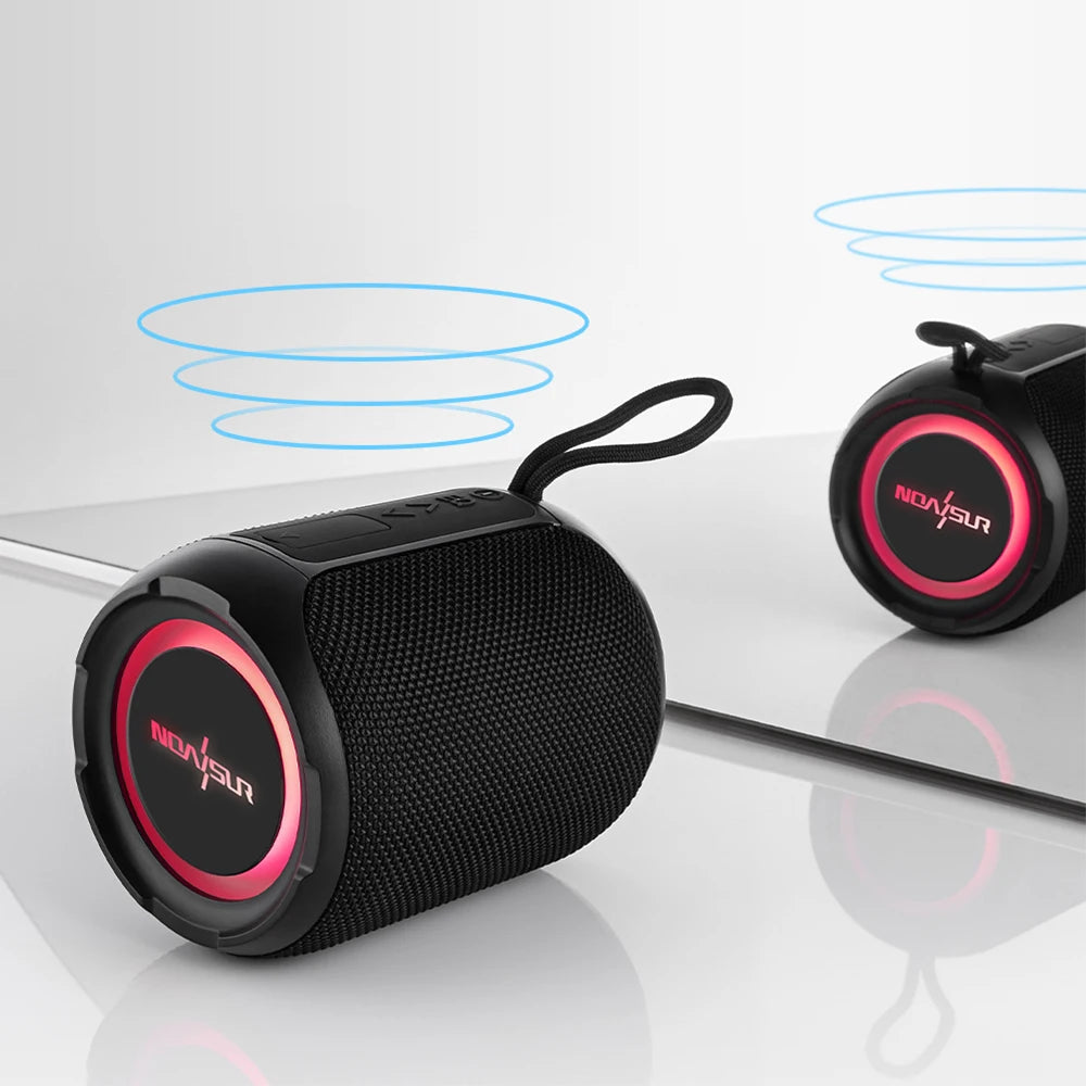 KTM-202195 Portable Bluetooth Speaker with 40W Stereo Sound, Extra Bass, IPX7 Waterproof for Outdoor Parties