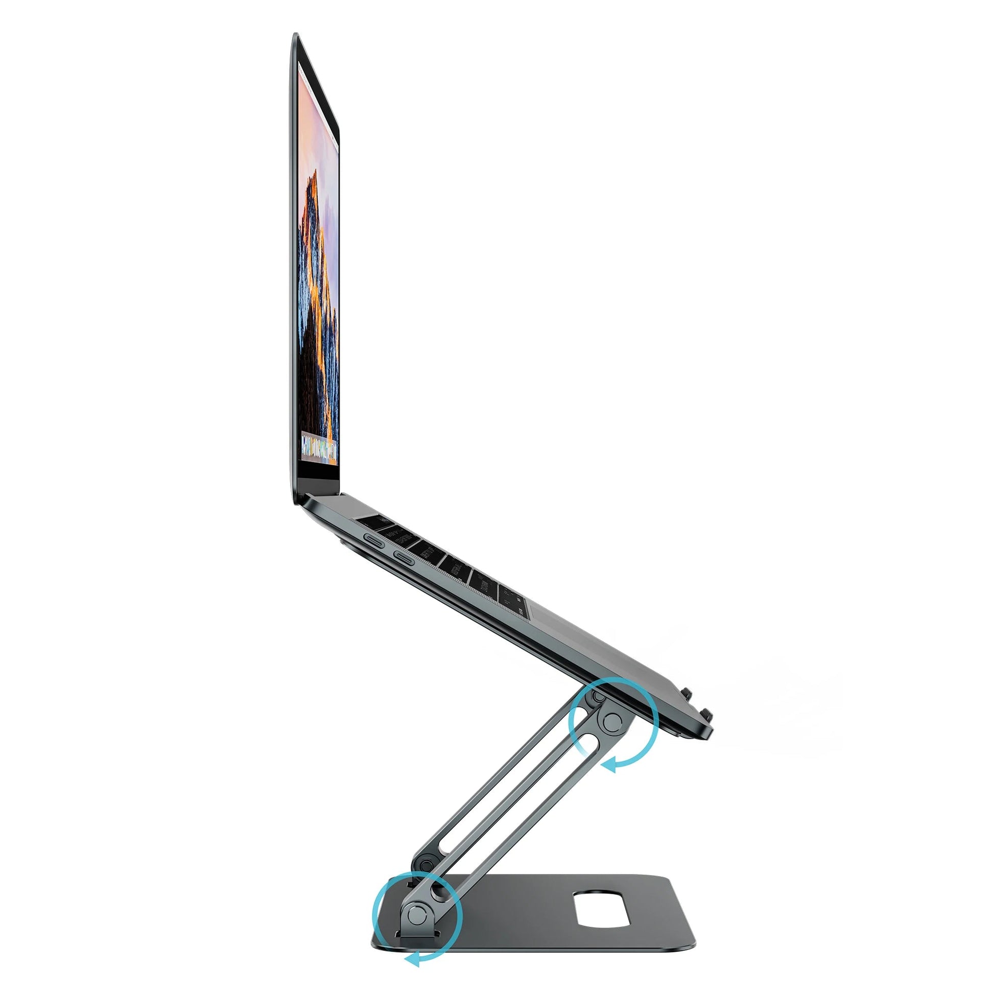 KTM-229843 Adjustable Aluminium Monitor and Laptop Stand with Cooling Feature