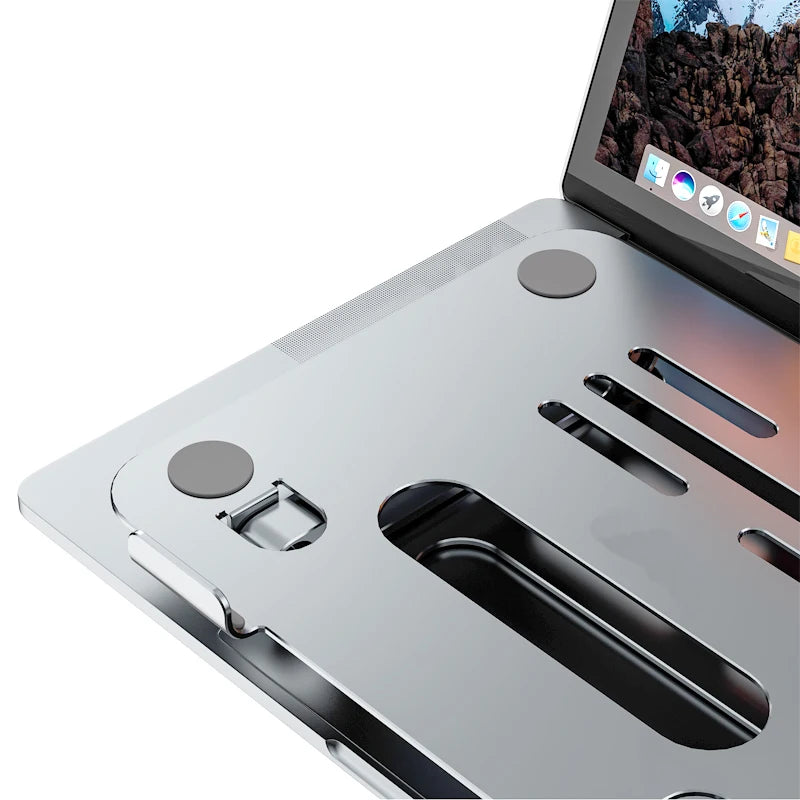 KTM-229843 Adjustable Aluminium Monitor and Laptop Stand with Cooling Feature