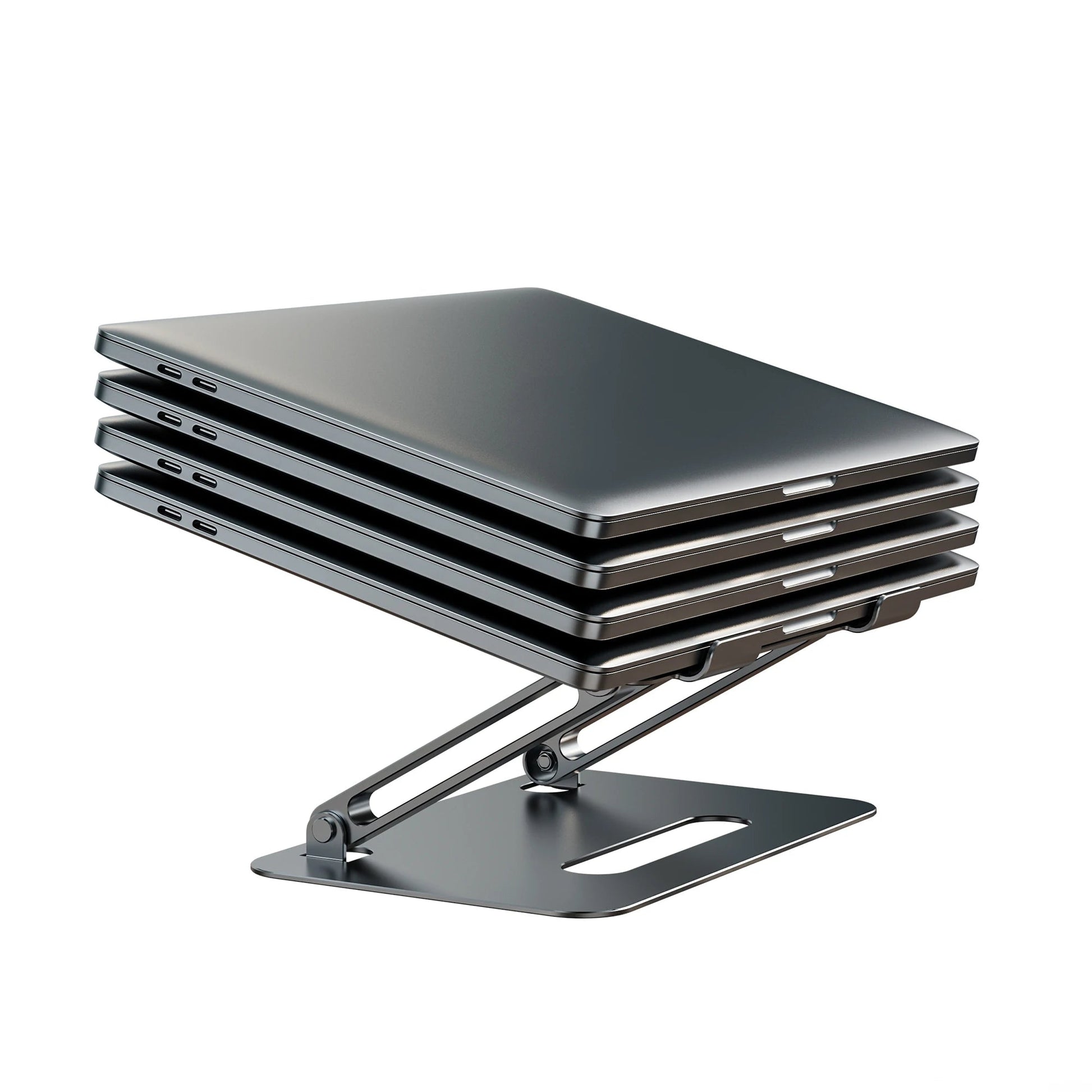 KTM-229843 Adjustable Aluminium Monitor and Laptop Stand with Cooling Feature