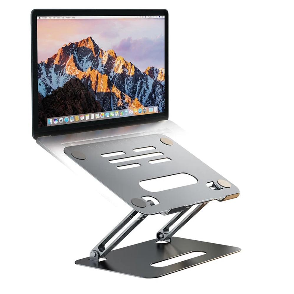 KTM-229843 Adjustable Aluminium Monitor and Laptop Stand with Cooling Feature