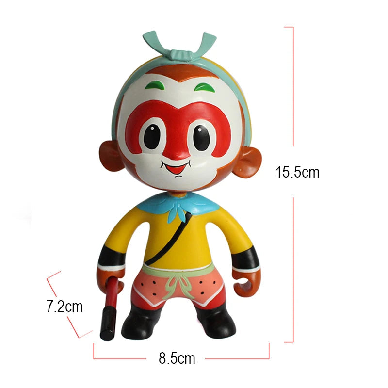 KTM-240019 Custom Sun Wukong Action Figure with Resin Chinese Elements for Home Decoration