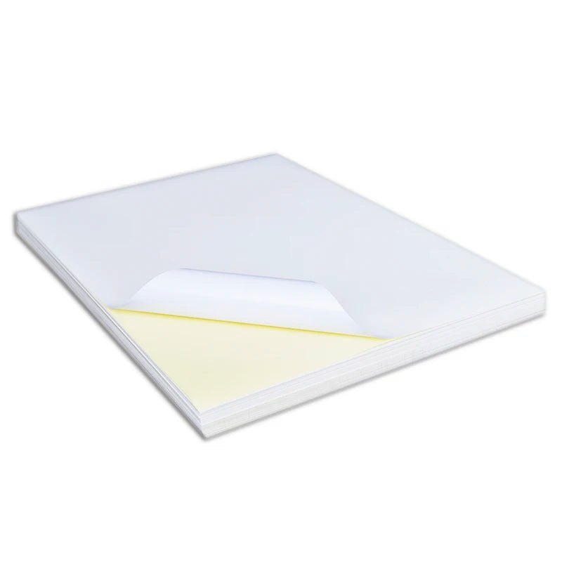 KTM-261395 Self-Adhesive Glossy A4 Sticker Paper for Inkjet Printing
