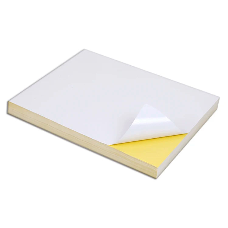 KTM-261395 Self-Adhesive Glossy A4 Sticker Paper for Inkjet Printing