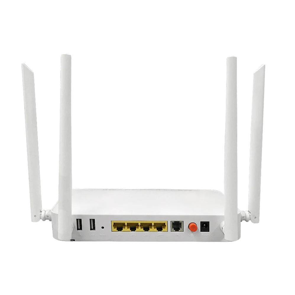 KTM-299667 Dual-Band AC1200 WiFi 5 Modem Router with 4 Gigabit Ports and VoIP Support