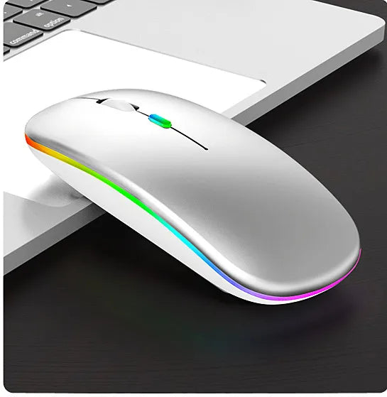 KTM-303123 2.4G Wireless Rechargeable Mouse with 1600 DPI and Backlit Features for Desktop and Laptop Use