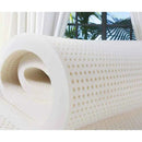 KTM-324115 Breathable Twin XL Latex Mattress - Orthopedic Inflatable Design (180x200x15 cm)