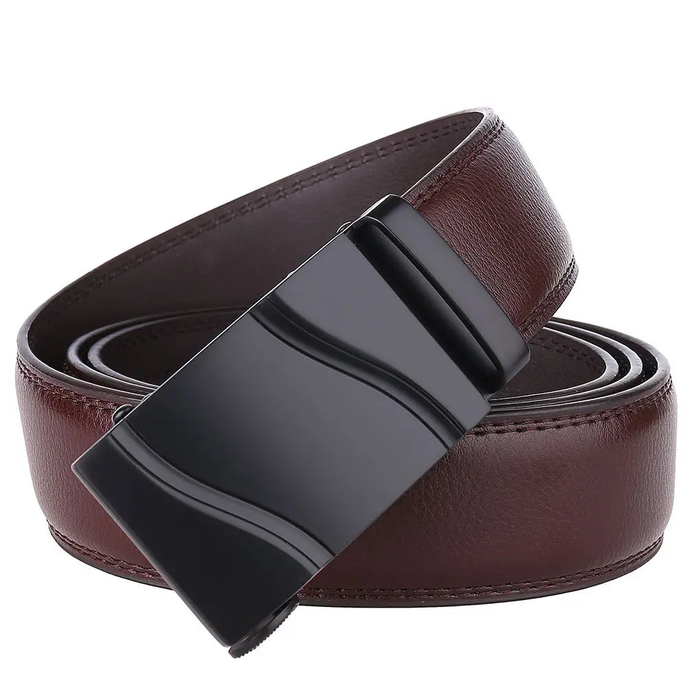 KTM-338195 Genuine Leather Automatic Men's Belt - Model LY36-21702-1