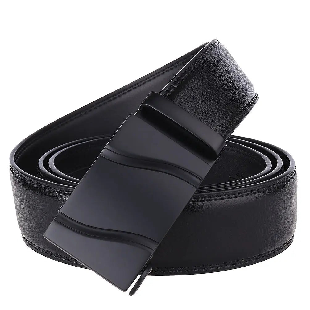 KTM-338195 Genuine Leather Automatic Men's Belt - Model LY36-21702-1