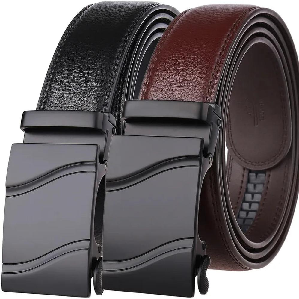 KTM-338195 Genuine Leather Automatic Men's Belt - Model LY36-21702-1