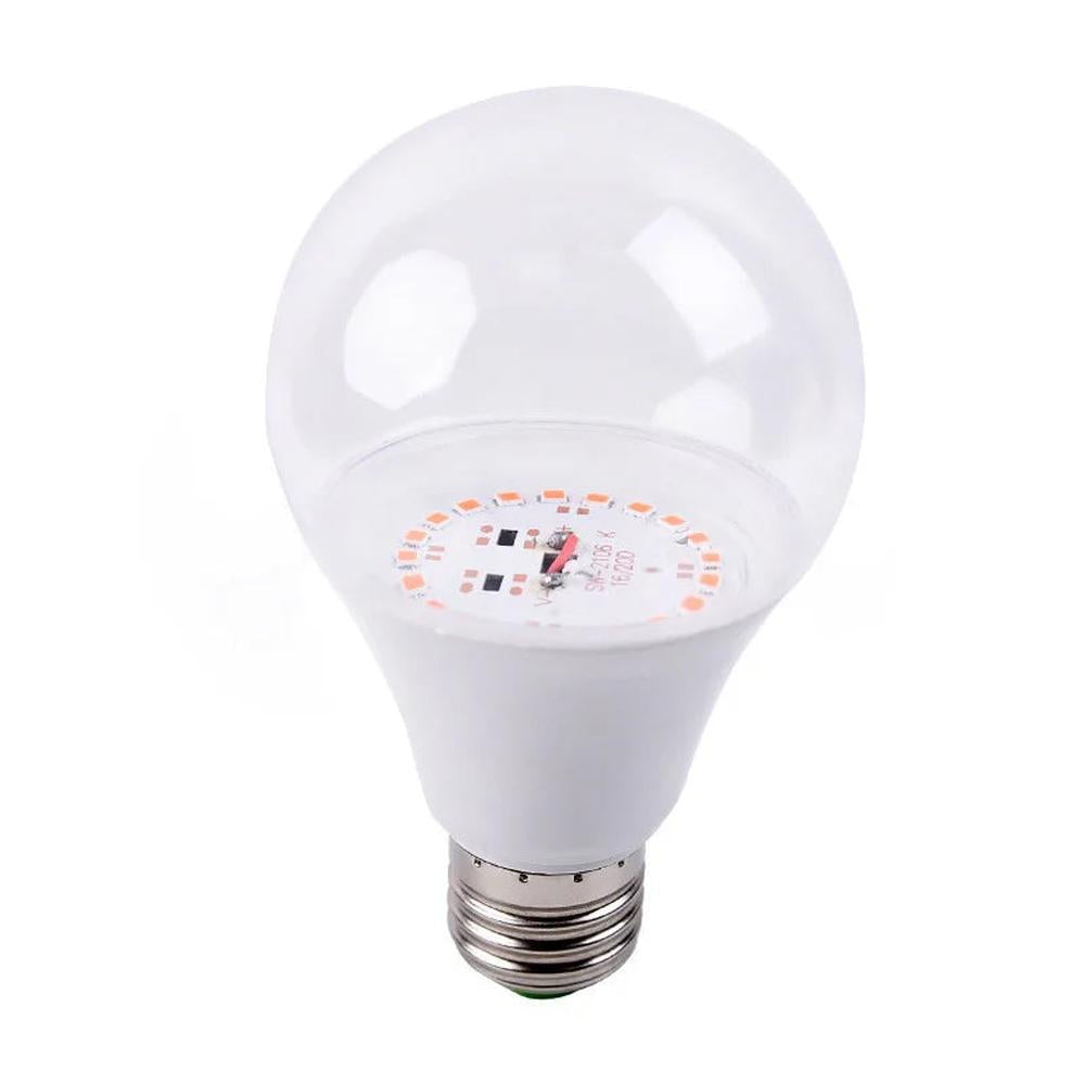 KTM-375763 Full Spectrum Waterproof Adjustable LED Grow Light Bulb - 15W/30W