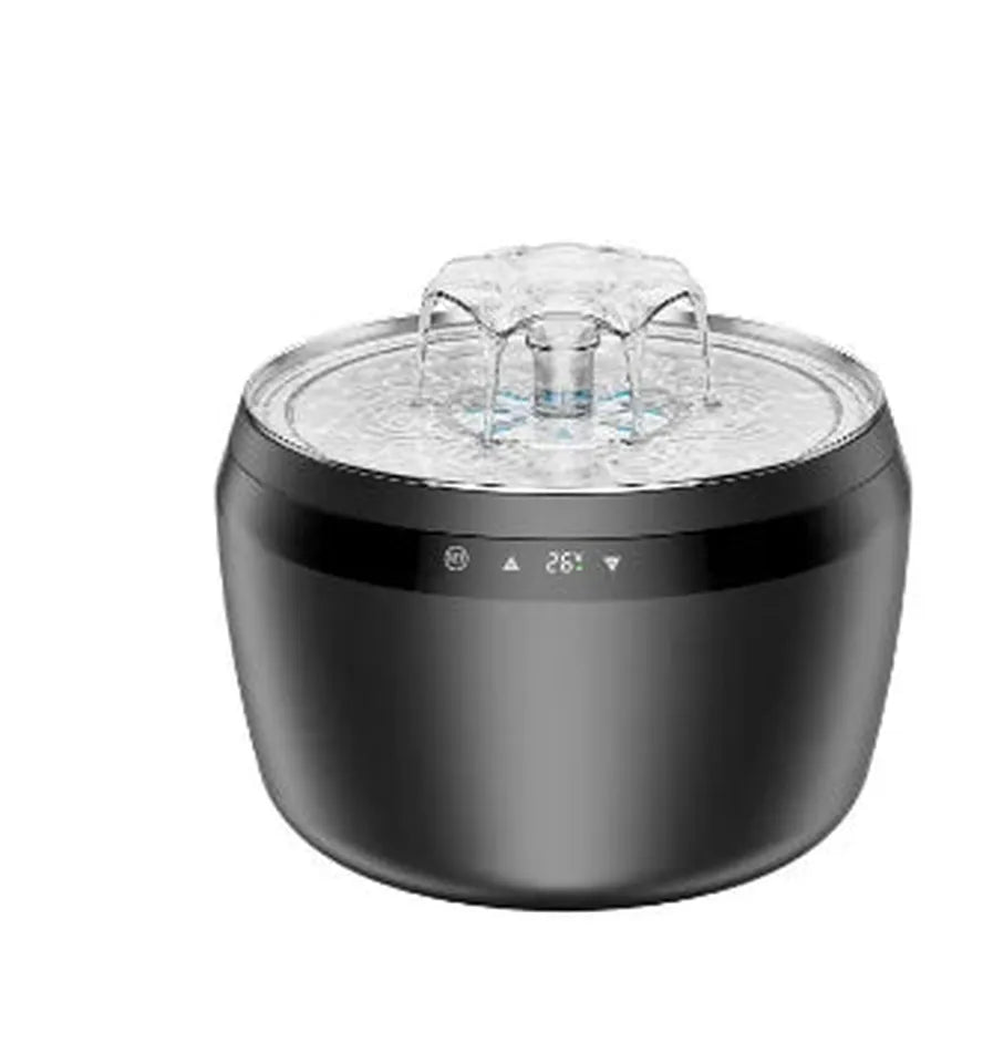 KTM-390035 Automatic 304 Stainless Steel Cat Water Dispenser with Temperature Control