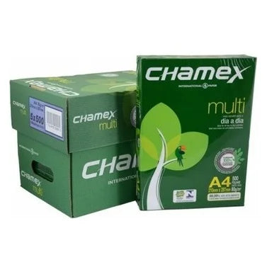 KTM-399571 Chamex A4 Copy Paper - Available in 80GSM, 75GSM & 70GSM, 500 Sheets Per Ream