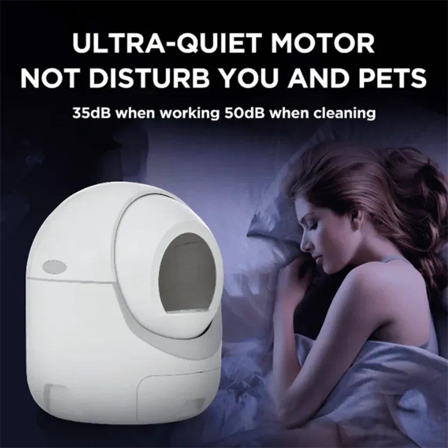 KTM-432083 Automatic Self-Cleaning Cat Litter Box with App Control