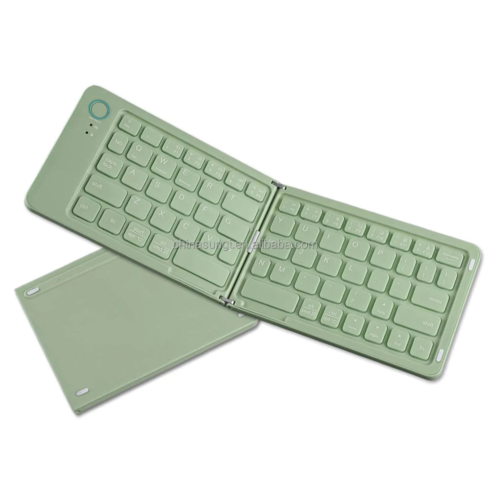 KTM-462547 Folding Bluetooth Keyboard for Tablets and Phones, Ultra Thin Design, Compatible with iPad and More