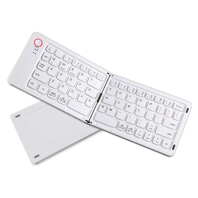 KTM-462547 Folding Bluetooth Keyboard for Tablets and Phones, Ultra Thin Design, Compatible with iPad and More