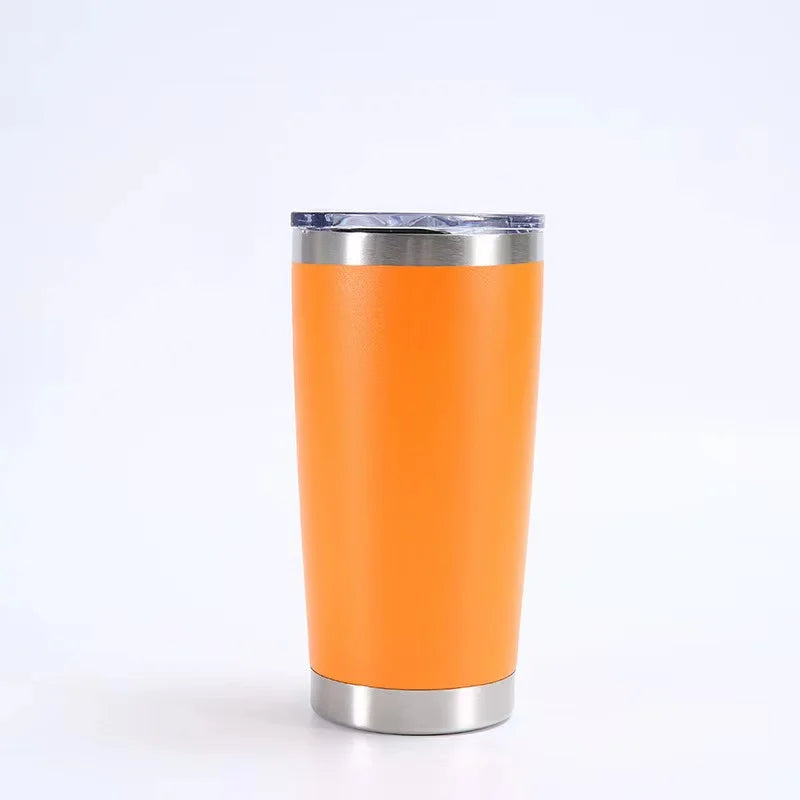 KTM-504211 Stainless Steel Double Wall Vacuum Insulated Travel Cup with Lid - Ideal for Home, Office and Car Use