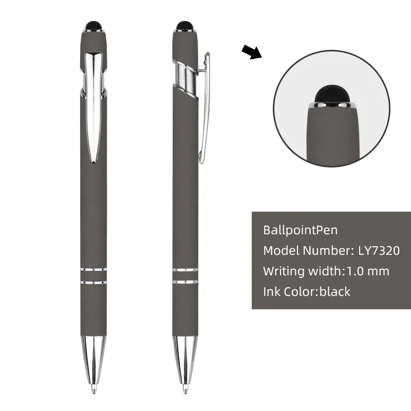 KTM-509267 Customisable Multi-Colour Ballpoint Pens with Plastic and Metal Design