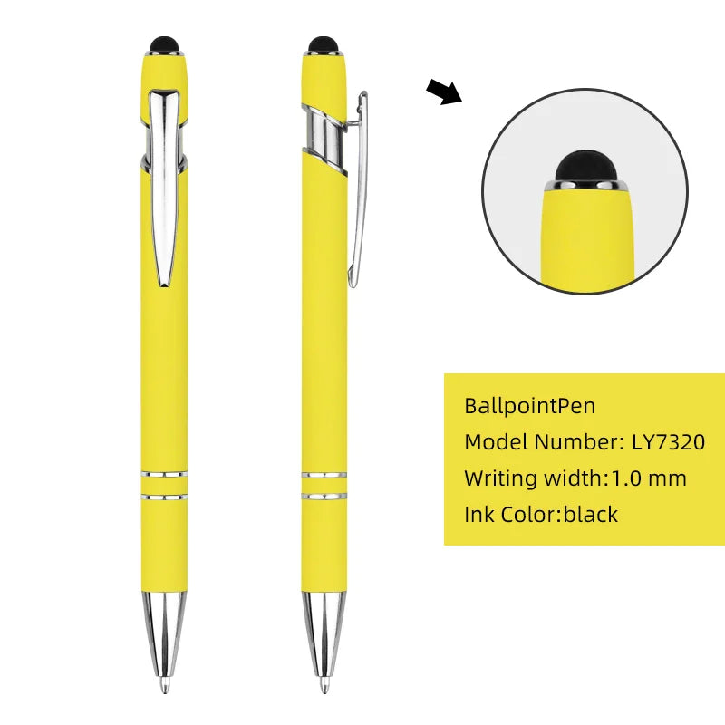 KTM-509267 Customisable Multi-Colour Ballpoint Pens with Plastic and Metal Design