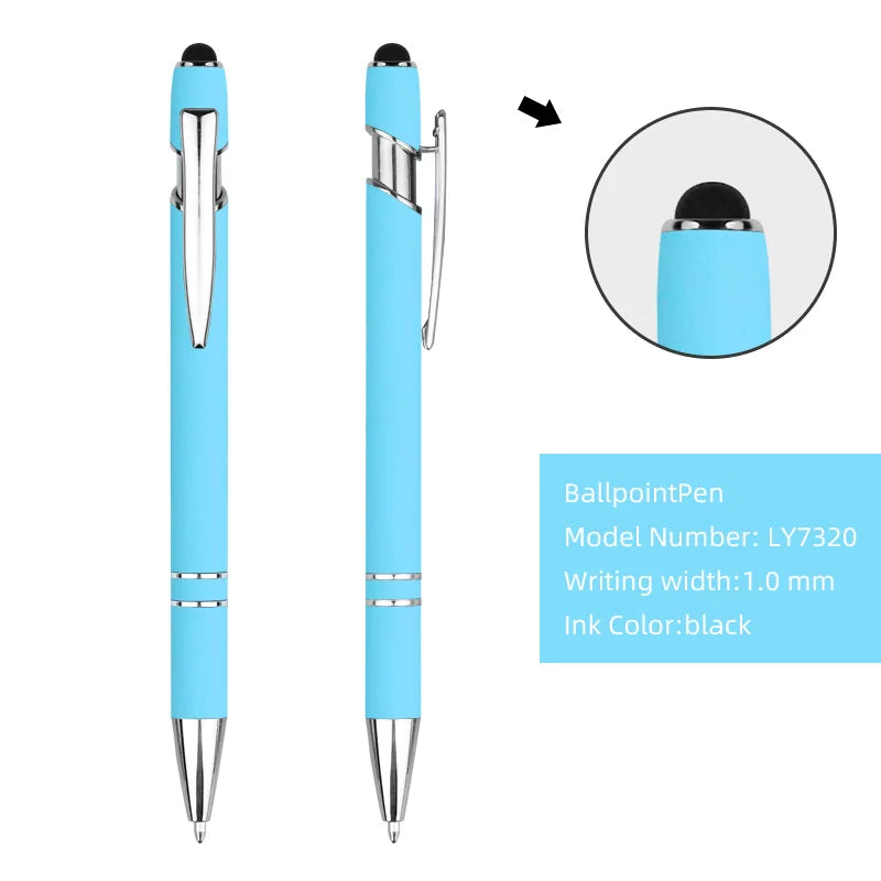 KTM-509267 Customisable Multi-Colour Ballpoint Pens with Plastic and Metal Design