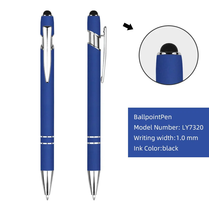 KTM-509267 Customisable Multi-Colour Ballpoint Pens with Plastic and Metal Design