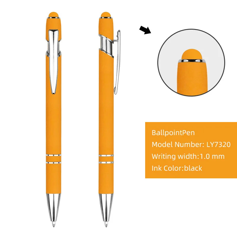 KTM-509267 Customisable Multi-Colour Ballpoint Pens with Plastic and Metal Design