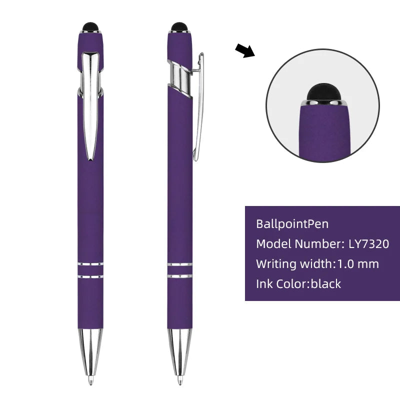 KTM-509267 Customisable Multi-Colour Ballpoint Pens with Plastic and Metal Design