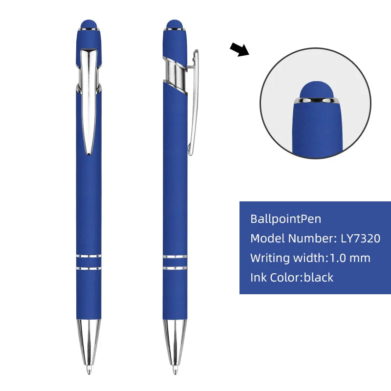 KTM-509267 Customisable Multi-Colour Ballpoint Pens with Plastic and Metal Design