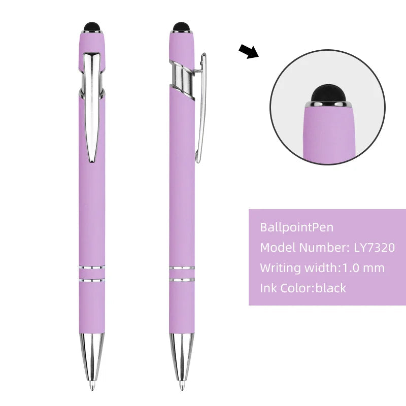 KTM-509267 Customisable Multi-Colour Ballpoint Pens with Plastic and Metal Design