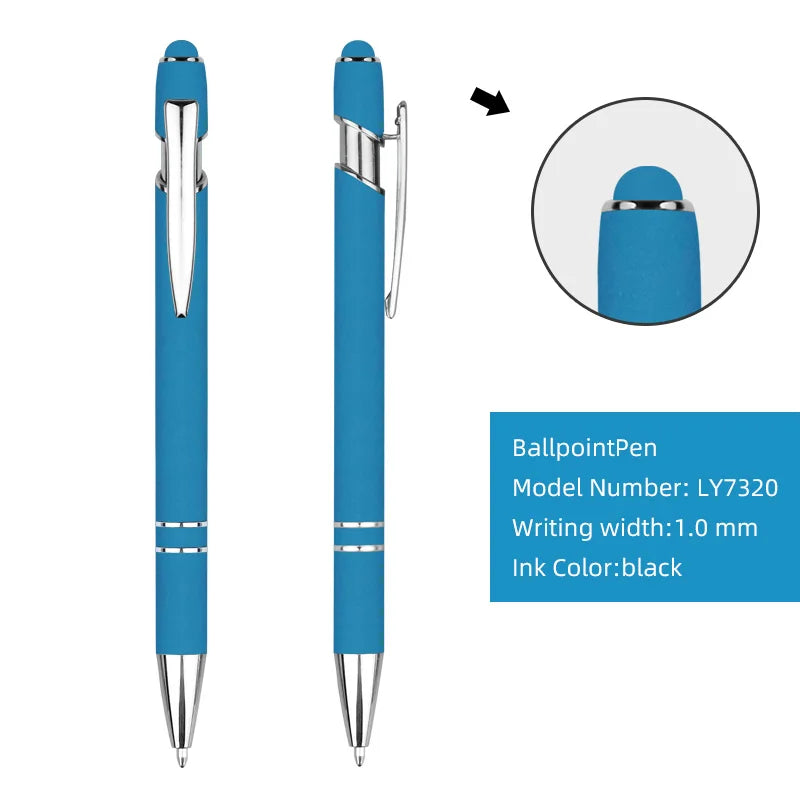 KTM-509267 Customisable Multi-Colour Ballpoint Pens with Plastic and Metal Design