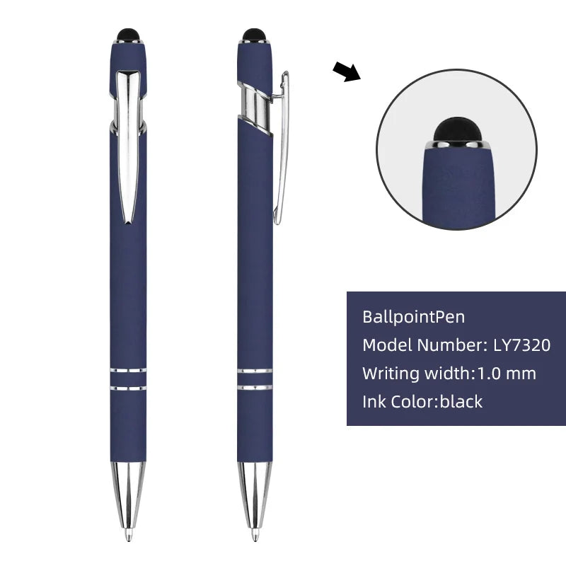 KTM-509267 Customisable Multi-Colour Ballpoint Pens with Plastic and Metal Design
