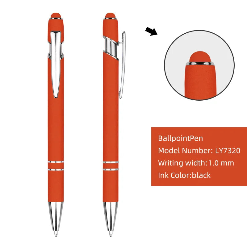KTM-509267 Customisable Multi-Colour Ballpoint Pens with Plastic and Metal Design