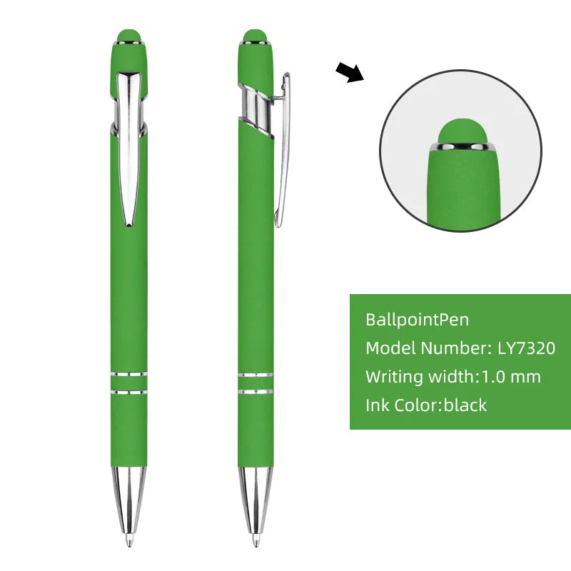 KTM-509267 Customisable Multi-Colour Ballpoint Pens with Plastic and Metal Design