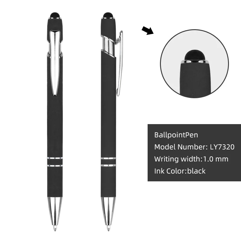 KTM-509267 Customisable Multi-Colour Ballpoint Pens with Plastic and Metal Design