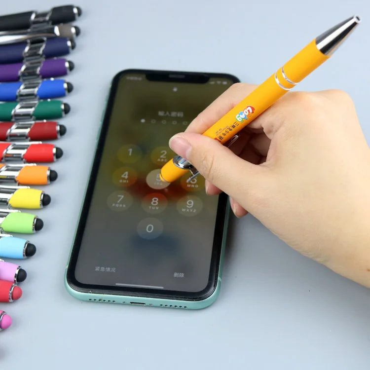 KTM-509267 Customisable Multi-Colour Ballpoint Pens with Plastic and Metal Design