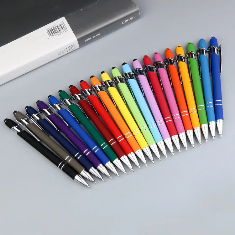 KTM-509267 Customisable Multi-Colour Ballpoint Pens with Plastic and Metal Design