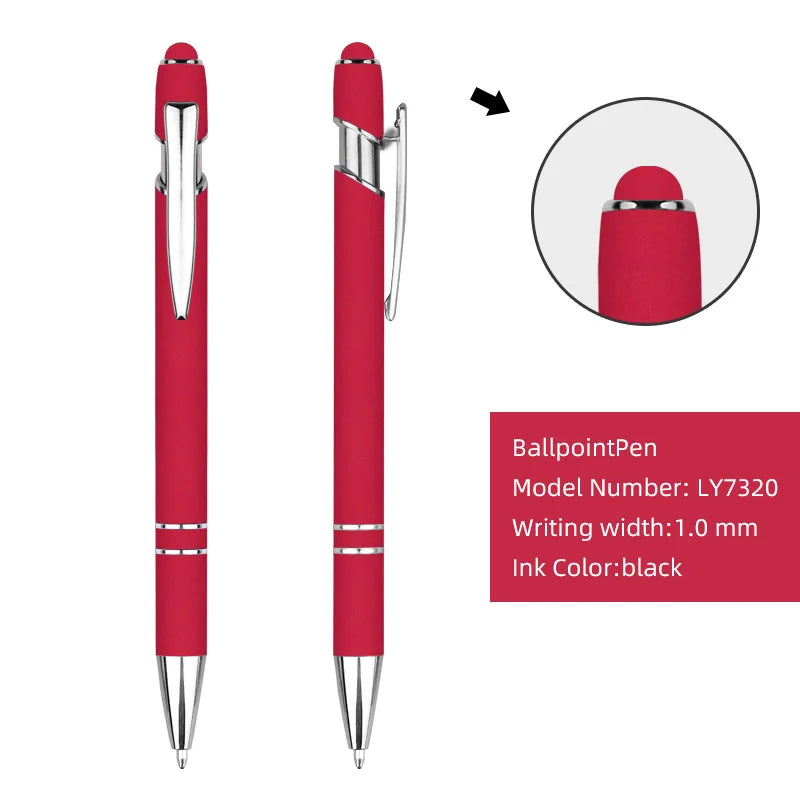KTM-509267 Customisable Multi-Colour Ballpoint Pens with Plastic and Metal Design