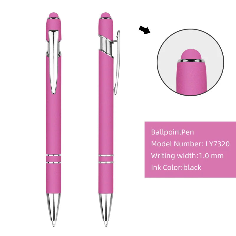 KTM-509267 Customisable Multi-Colour Ballpoint Pens with Plastic and Metal Design