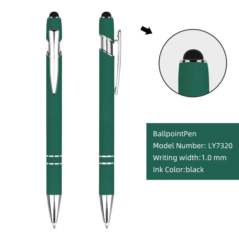 KTM-509267 Customisable Multi-Colour Ballpoint Pens with Plastic and Metal Design