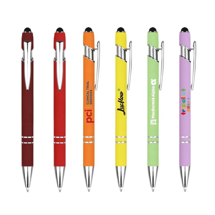 KTM-529427 Custom Metal Ballpoint Pen with Logo Imprint for Promotional Gifts