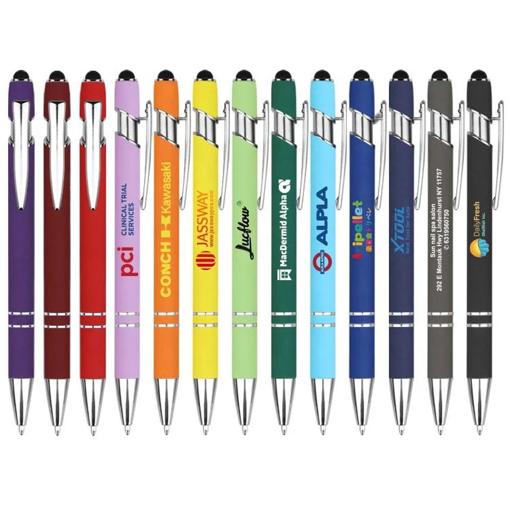 KTM-529427 Custom Metal Ballpoint Pen with Logo Imprint for Promotional Gifts