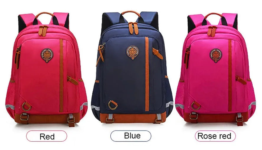 KTM-542419 Waterproof Kids School Backpack for Boys - Durable and Functional Childrens Rucksack
