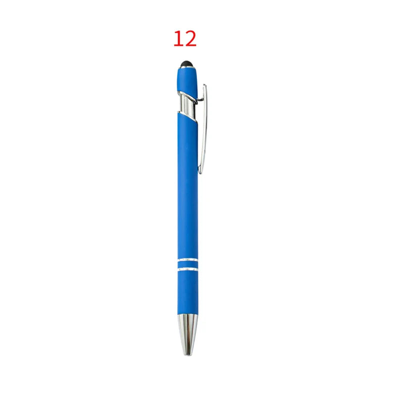 KTM-552979 Custom Multi-Coloured Metal Ballpoint Pen with Stylus for Office and School Use