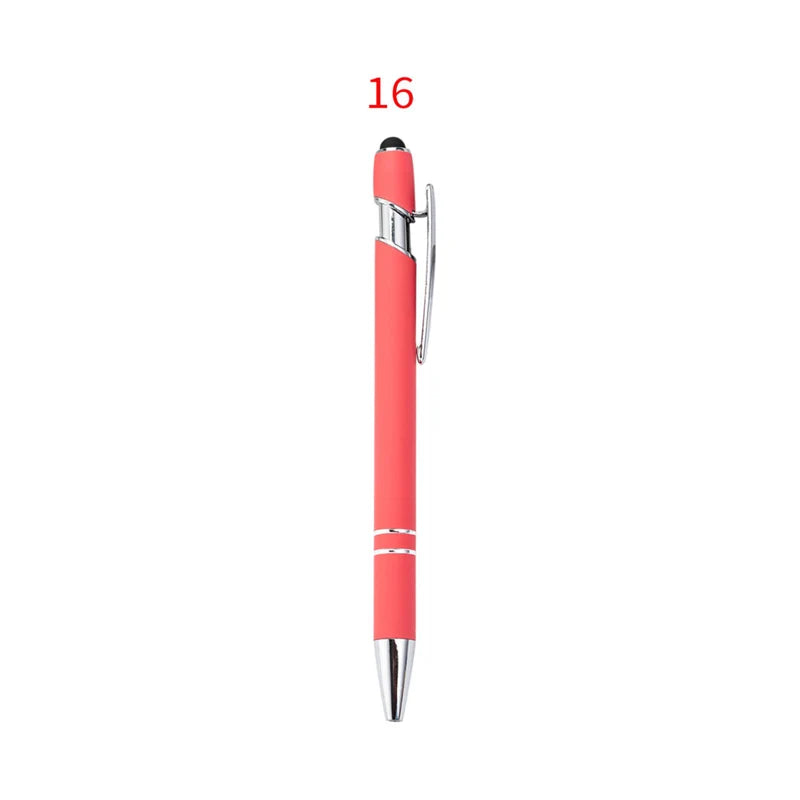 KTM-552979 Custom Multi-Coloured Metal Ballpoint Pen with Stylus for Office and School Use