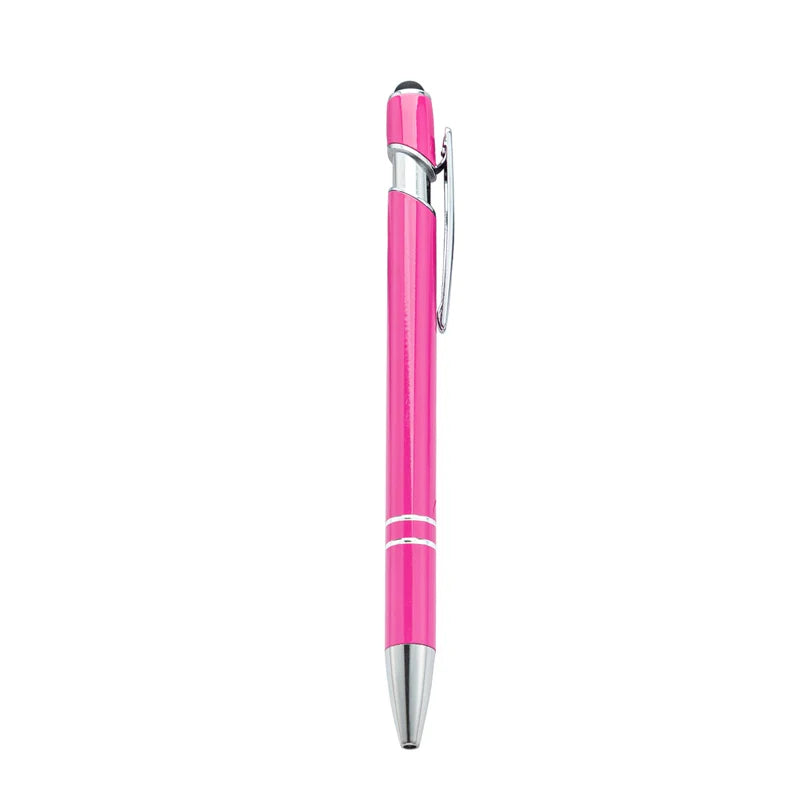 KTM-552979 Custom Multi-Coloured Metal Ballpoint Pen with Stylus for Office and School Use