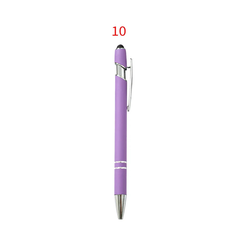 KTM-552979 Custom Multi-Coloured Metal Ballpoint Pen with Stylus for Office and School Use